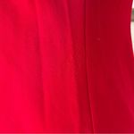 Slny  Illusion Cuff Sheath Dress in Red Midi Dress Petite Size 10 New with Tag Photo 11