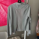 Mystree  Navy and White Striped Jacket Blazer Photo 2