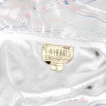 LA Hearts PacSun  Black Multicolor Off-Shoulder Ruffle Crop Top Size S Photo 4