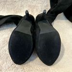 Liliana NWT Black Faux Suede Over The Knee Boots 7 Photo 7