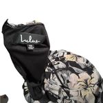 Lulus 🌸 Love Abloom Black Floral Print Lace-Up Maxi Dress – Size XS 🌸 Photo 3