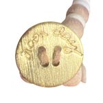 Noonday Boho Wrap Beaded Bracelet Gold Tone Button Tassel Wood Beads Adj Photo 2