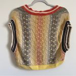 Urban Outfitters  x BDG Knit Sweater Vest Tank Top Boho Multi color Size XS crop Photo 4