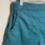 Free People  cotton linen shorts high rise size small Photo 6
