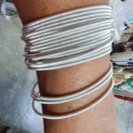 Boutique NEW 2 mm‎ Platinum Plated Stainless Steel 316L Stackable Guitar String Bracelets Photo 14