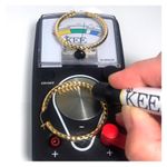 14KT Extra Large Lustrous Solid Yellow Gold Vintage High Polish Hoop Earrings Photo 6