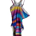 La Blanca  Sunset Shores Multicolor Strappy One Shoulder One Piece Swimsuit 8 Photo 5