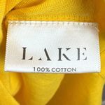 Lake Gauze Caftan Muslin Lounge Dress Yellow Large Boho Lagenlook Coastal Travel Photo 6