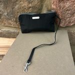 Baggallini  Black Pouch with Silver Hardware very clean/like new Photo 6