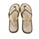 Juicy Couture Rhinestone Embellished Flip Flops Sandals Beach Coastal Photo 4