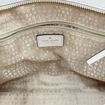 Kate Spade  Laurel Way Hadlee Crossbody Satchel Bag Purse Beige Black Leather‎ Photo 9