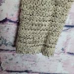 Elan OMBRE WOOL OPEN KNIT LONG LINE TUNIC WITH METALLIC WEAVE ACCENTS LARGE Photo 4