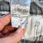 Levi's Levi’s 511 Slim Fit Distressed Gray Denim Cut Offs Photo 3