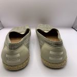 Toms  Womens Alpargata Espadrilles 9 Open Toe Linen Flats Gray Summer Beach Photo 2