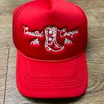 Costal Cowgirl Trucker Hat Red Photo 0