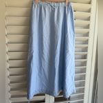 BREEZY MIDI SKIRT BLUE Djerf Avenue Sz Xs Photo 6