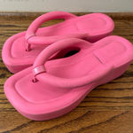 Melissa  Pink Platform Sandals Photo 0