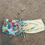 SheIn Swim Mod Summer Beach Women's Floral Printed Lace Up Bikini Set Size Small Photo 10
