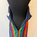 Modcloth My Zest Intentions Rainbow Halter Neck Dress Size S (READ BELOW) Photo 8