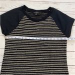 Anthropologie Sanctuary Metallic Gold & Silver Sequin Tweed Dress Size Medium Photo 6