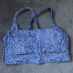 All In Motion  Purple Snakeskin Activewear Set Bra & Leggings SIZE XS/M Photo 1