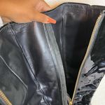 Tory Burch  Madison Black Patent Leather Knee High Boots Photo 10