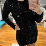 Gianni Bini GB Black Sequin Dress Photo 2