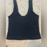Urban Outfitters Black Ribbed Women's Top Size Small Photo 2