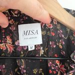 MISA Los Angeles - Siena Chiffon Top Sheer Floral Long Sleeve Blouse Professional Photo 4