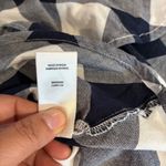 Beach Lunch Lounge Womens XL One Shoulder Ruffle‎ Plaid Casual Preppy Chic Photo 4