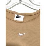 Nike Cropped Shirt Womens S Swoosh Logo Boxy Oversized Athleisure Leisure Gym Photo 1