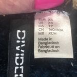 Divided  Blue Fuzzy Blouse Women's Size XS Long Sleeve Photo 7