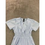 NWT Chelsea Theodore Dress Tiered Eyelet Maxi Light Blue S Cottagecore feminine‎ Size undefined Photo 6
