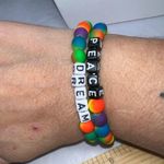 Set of Two Kandi Rave Bracelets “Dream” and “Peace” Photo 3