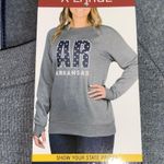 State of Mine Tennessee Sweater womens  Size XL Sweatshirt Thumb Holes Gray Photo 1