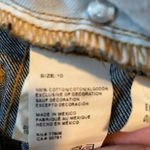 Tommy Hilfiger  Distressed Dark Wash‎ Jean Skirt Size 10 Photo 6