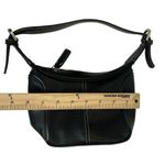 Nine West Vintage Y2K  Black Vegan Leather Mini Shoulder Bag Photo 7