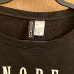 H&M Divided black Nope Still Don’t Care sweatshirt size small Photo 2