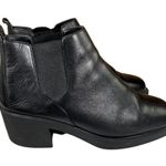 Womens Jasmine Sport Black Leather Ankle Boots Size 7.5 B u Photo 1