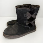 Koolaburra by UGG Women's Victoria Short Black‎ Boots Sheepskin 1015874 Size 10 Black Photo 0