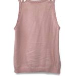 CYNTHIA STEFFE | M | Pure 100% Casher Knit Top Sweater Tank Sleeveless Women Pink Size M Photo 2