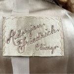 Vintage Full Length Pastel Mink Coat Double Breasted Notch Collar 70’s Classic Tan Size M Photo 14