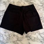 Quince NWOT Black Organic Stretch Cotton Twill Utility Shorts Sz 6 Inseam 4” Photo 8