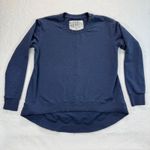Frank & Eileen  Tee‎ Lab Sweatshirt Hi-Low Hem Casual Comfy Blue XS Photo 0