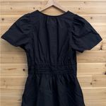 Anthropologie Size Medium Black The Somerset Mini Tiered Cocktail Party Dress Photo 3