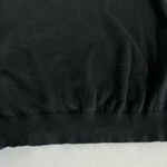 Who What Wear ruffle sleeve crew neck knit short sleeve sweater black xs Photo 5