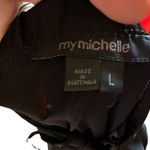 My Michelle  Black Halter Dress Photo 6