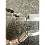 Vintage Sterling silver 925 Bracelet /w genuine Agate stones Black Photo 12