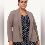 Premise Studio Taupe Plus Size Blazer Photo 0