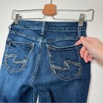 Silver Jeans  co the Avery capri denim blue jeans size 24 country western Photo 4